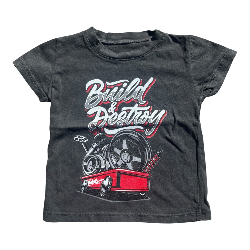 Build & Destroyed kids t-shirt