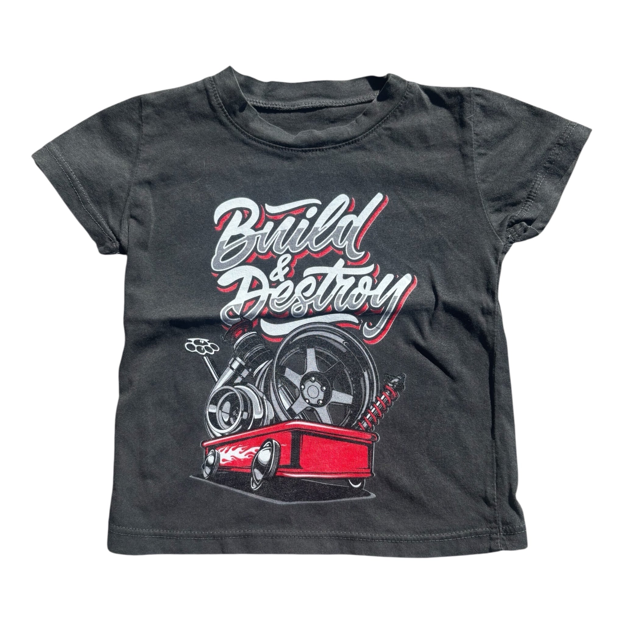 Build & Destroyed kids t-shirt